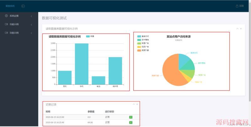 SpringBoot+thymeleaf+Echarts+Mysqlʵ�����ݿ��ӻ���ȡ��ʾ������